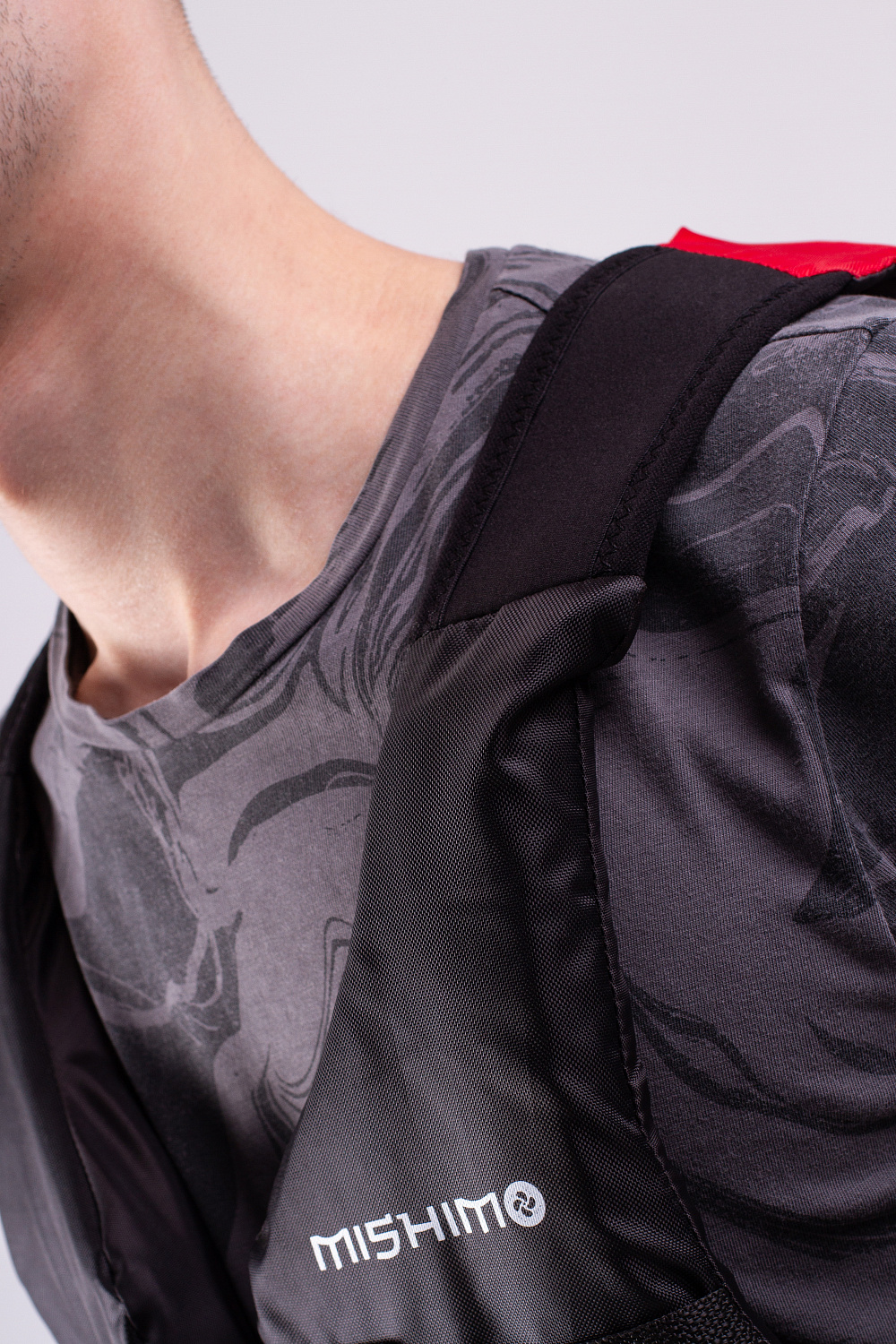 Жилет спасательный MISHIMO PRO Премиум качества Черно-красный в Симферополе